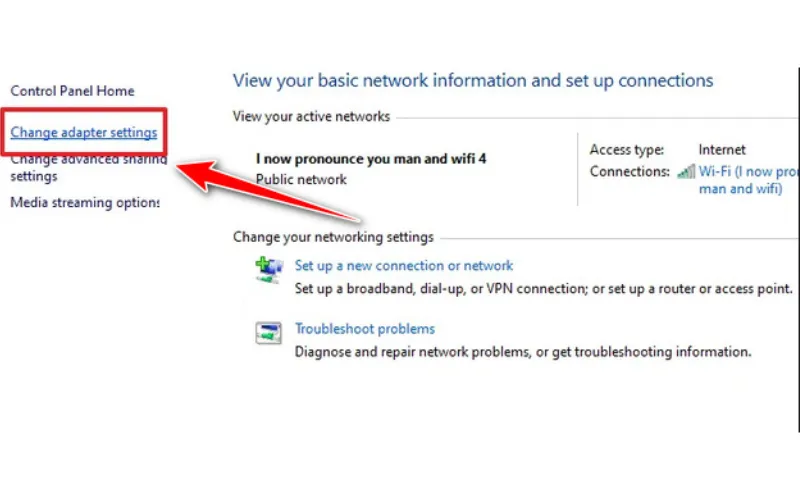 Instructions for changing DNS 1.1.1.1 on Windows PC